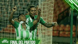 Atlético Nacional venció 2-0 a América de Cali por Liga colombiana