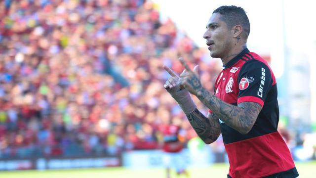 Paolo Guerrero jugó los 90' minutos en la victoria de Flamengo (1-0) sobre Chapecoense. (Foto: Agencias)