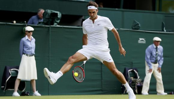 Federer y un toque maestro: mira el punto que hizo en Wimbledon