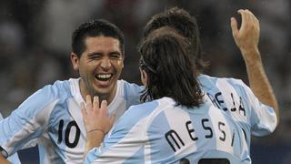 Riquelme: “Mientras esté Messi, Argentina va a ser favorita a ganar la Copa América”