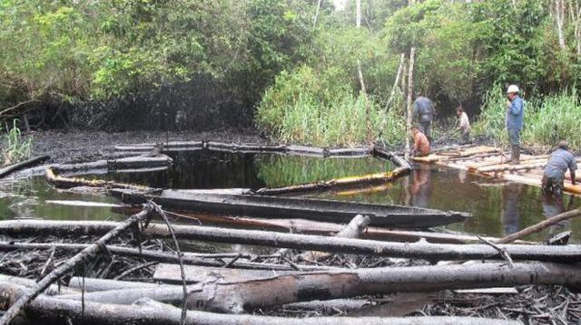 OEFA supervisa acciones de Petro-Perú ante derrame de petróleo  - 1