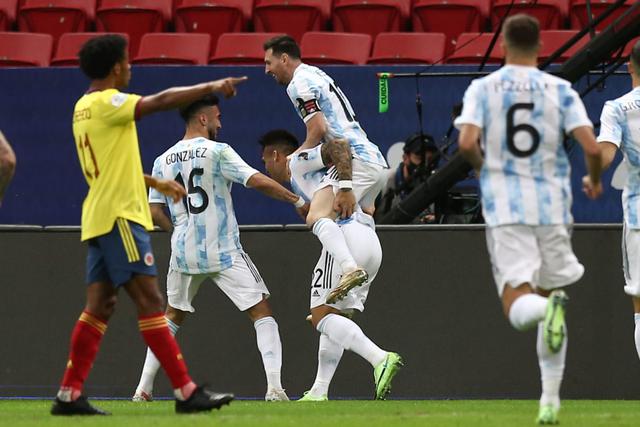 Argentina vs. Colombia disputaron las semifinales de la Copa América | FOTO: GEC