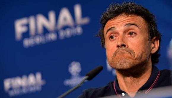 Luis Enrique: “No se puede sustituir a un jugador como Messi”