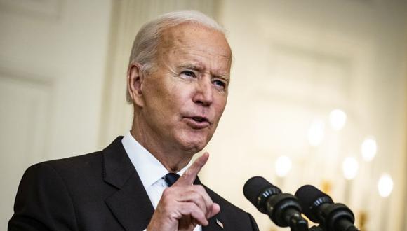 El presidente de Estados Unidos, Joe Biden, habla en el Comedor Estatal de la Casa Blanca en Washington, DC, Estados Unidos. (Foto: Samuel Corum / Bloomberg).