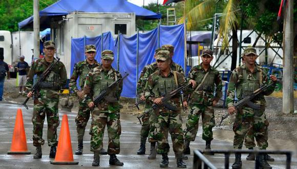 Testigos aseguran que personas con el uniforme del ejército de Nicaragua cruzaron la frontera con Costa Rica. (Foto: AFP).