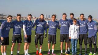 Real Madrid: 'niño ángel' de Chapecoense conoció a sus ídolos