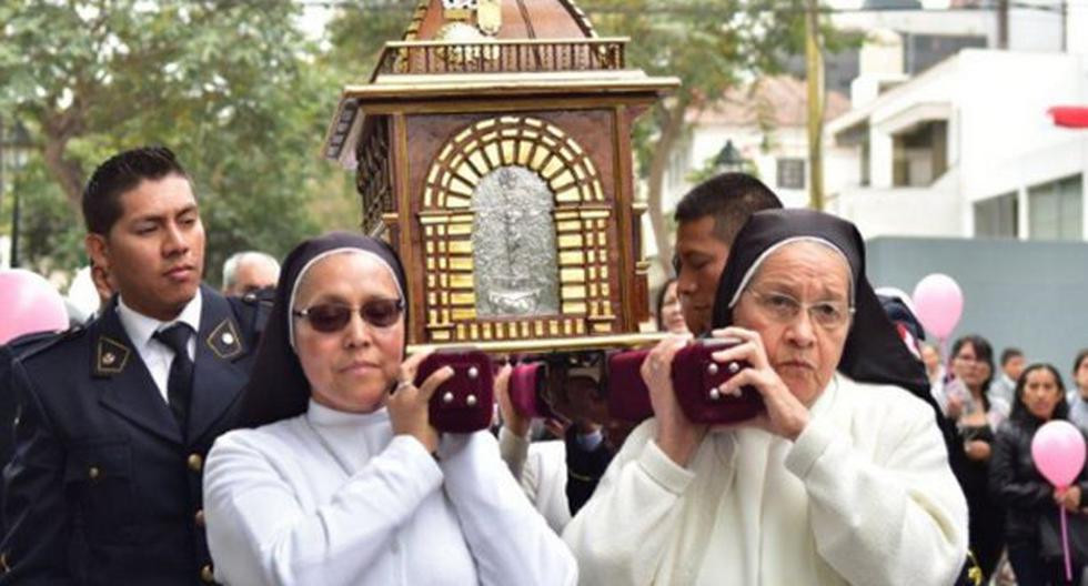 Las reliquias de santa Rosa de Lima saldrán en procesión el próximo martes 29 de agosto, desde el convento de San Francisco hasta la Catedral de Lima. (Foto: Andina)