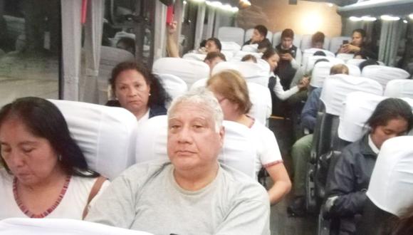 El traslado de los turistas inició durante las primeras horas de la tarde, en dos trenes. (Foto: Mincetur / Twitter)