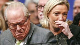 Francia: Los Le Pen lavan los trapos sucios en público