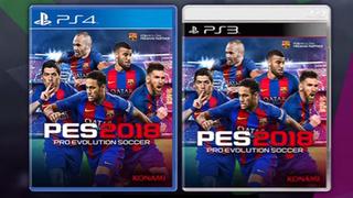 Konami oficializa lanzamiento del Pro Evolution Soccer 2018