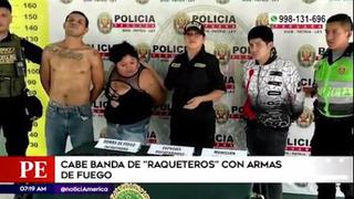 Comas: capturan con armas de fuego a ‘Los Raqueteros del Norte’ luego de cometer un asalto | VIDEO