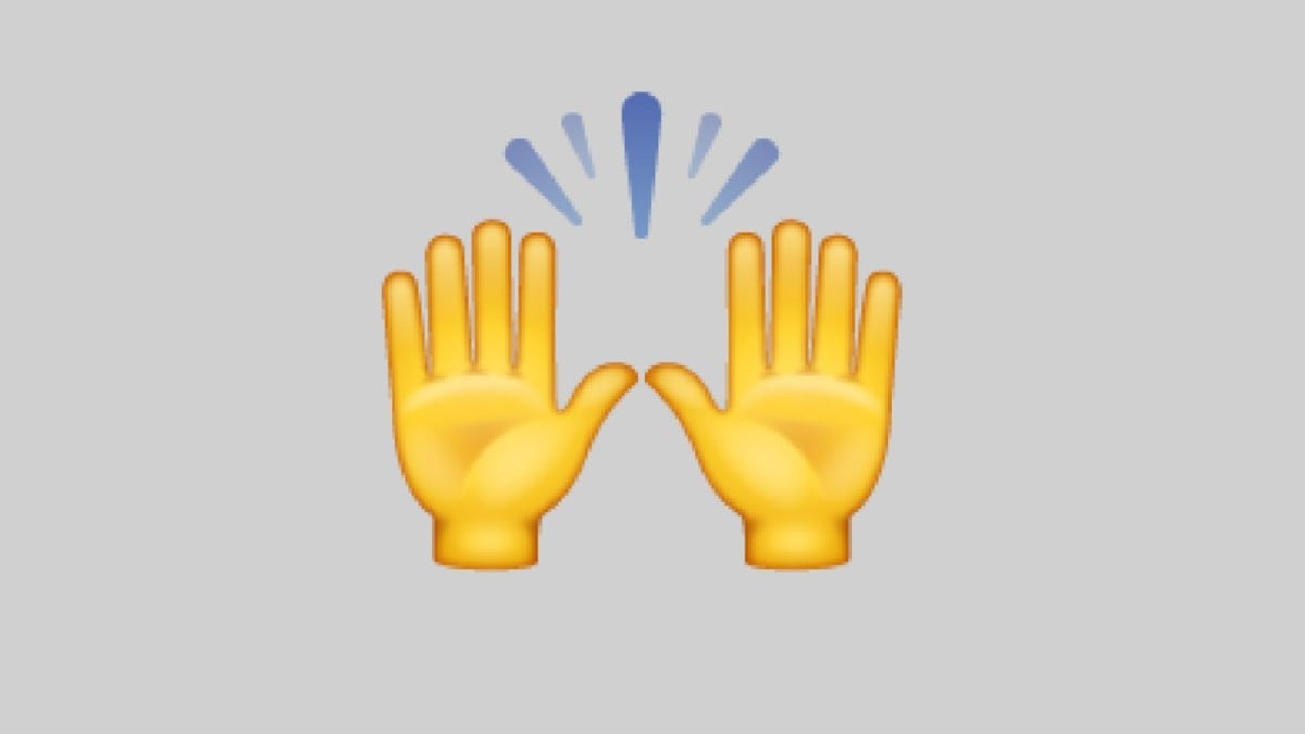 WhatsApp, Qué significa el emoji de las manos arriba, Raising Hands, Banzai, Emoticones, Meaning, Aplicaciones, Smartphone, Celulares, nnda, nnni, TECNOLOGIA
