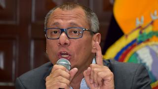 Vicepresidente de Ecuador entre cárcel o calle por Odebrecht