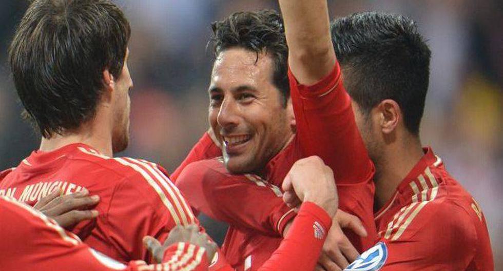 Claudio Pizarro jugará mañana como titular en la final de la Bundesliga. (Foto: USI)