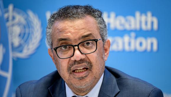 Tedros Adhanom Ghebreyesus , director general de la OMS. (Foto: Fabrice COFFRINI / AFP).