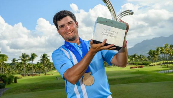 El argentino Mateo Fernández se coronó en el Latin America Amateur Championship que se realizó en el Grand Reserve Golf Club de Puerto Rico. (Foto: LAAC)