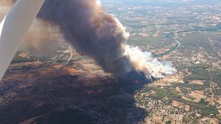 Nuevos incendios azotan al sudeste de Francia