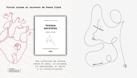 Alfaguara, sello de Penguin Random House ha publicado "Versos Secretos", segundo libro de Danna Clark. (Imagne: PRH)