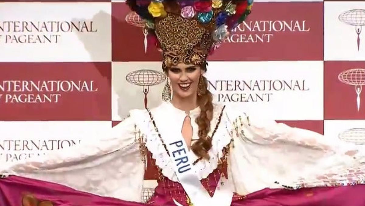 Peruana Fiorella Peirano en busca del Miss International 2014