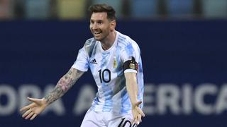 Lionel Messi es el rey: crack argentino domina las estadísticas de la Copa América 2021