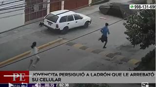 Arrebató celular a jovencita, intentó huir pero se perdió entre las calles y fue atrapado | VIDEO