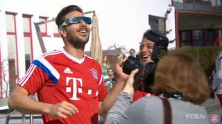 Claudio Pizarro y Bayern Múnich disfrutaron del eclipse solar