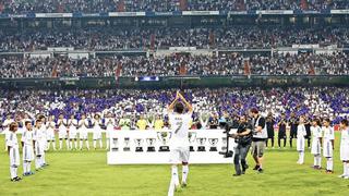 FOTOS: lo mejor del homenaje de Real Madrid a Raúl González en el estadio Santiago Bernabéu