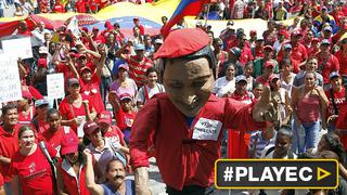 Venezuela: Cientos de chavistas marcharon para apoyar a Maduro
