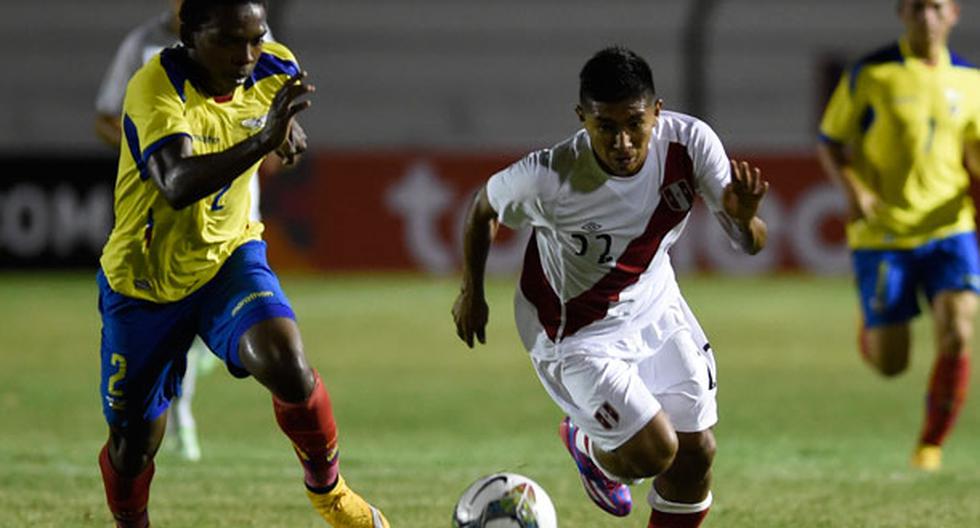 Perú inició con pie derecho su camino en el Sudamericano Sub 20. (Foto: EFE)
