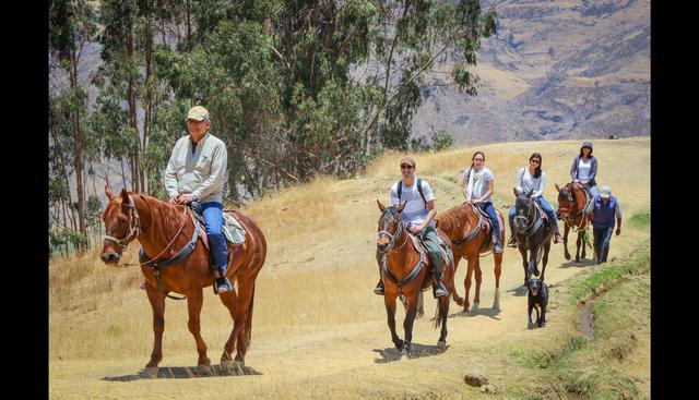 Las visitas guiadas del Hotel Refugio Viñak incluyen paseos a caballo. Foto: Refugio Viñak.