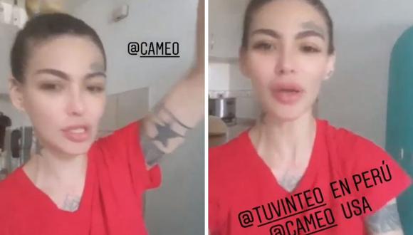 Angie Jibaja se une a Cameo y anuncia la noticia en sus redes sociales. (Instagram: @jibajaangie).