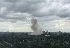 Canadá: reportan explosiones en cuatro edificios residenciales 