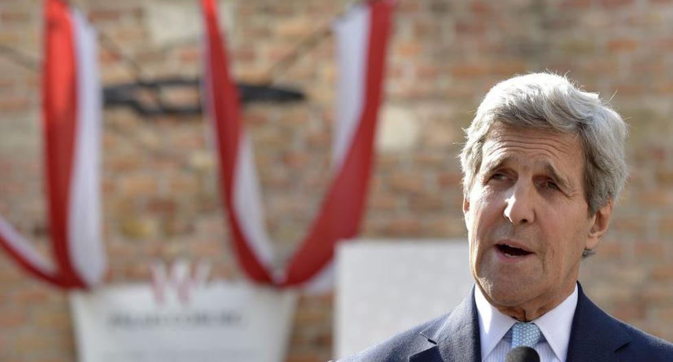 John Kerry, secretario de Estado de EEUU (Foto EFE)