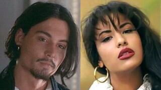 Cuando Johnny Depp conoció a Selena Quintanilla en la grabación de una película que la cantante nunca vio