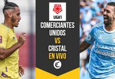 Link, partido Cristal vs. Comerciantes Unidos online en vivo por Apertura 2024: horario, cuándo juegan, tabla en directo, árbitro y más de la Liga 1 Te Apuesto