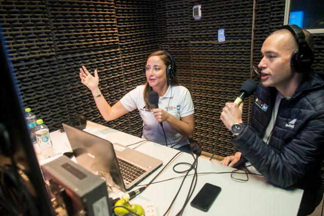 Daniella Fernández Vassallo y José Carlos Armendáriz son 2 de los 19 talentos encargados de la cobertura de Movistar TV.