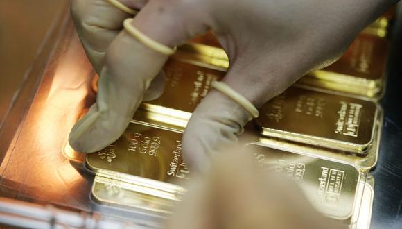 Los futuros de oro en Estados Unidos para entrega en diciembre subían un 0,1% a US$1.818,60 la onza. (Foto: AFP)