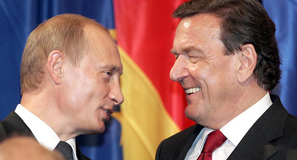 Gerhard Schroeder, the former German chancellor to whom his party turns its back for his friendship (and business) with Putin