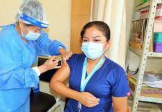 Piura: más de 14 mil trabajadores de salud fueron inoculados con vacuna contra el COVID-19