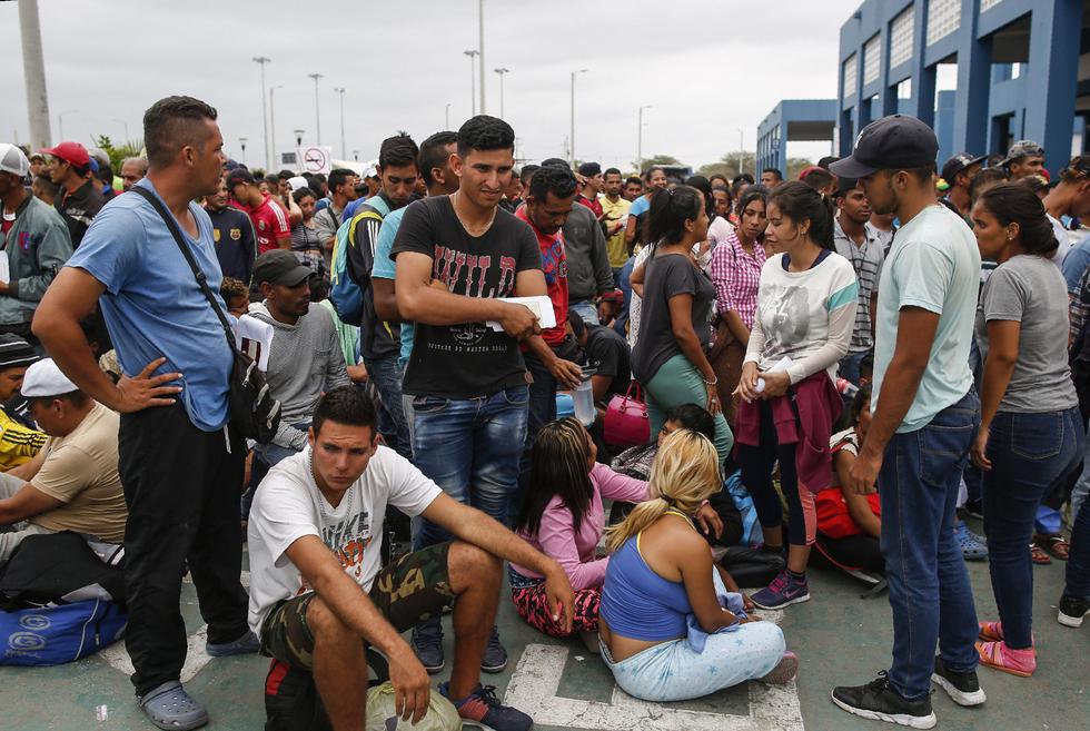 Más de 800 mil venezolanos han migrado al Perú. (AFP/Archivo).