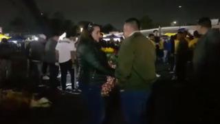 Cruz Azul vs. América: pedida de matrimonio en la final mexicana da la vuelta al mundo [VIDEO]