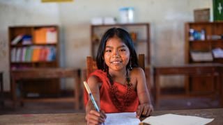 La historia de los niños escritores awajún reconocidos como autores en su lengua materna