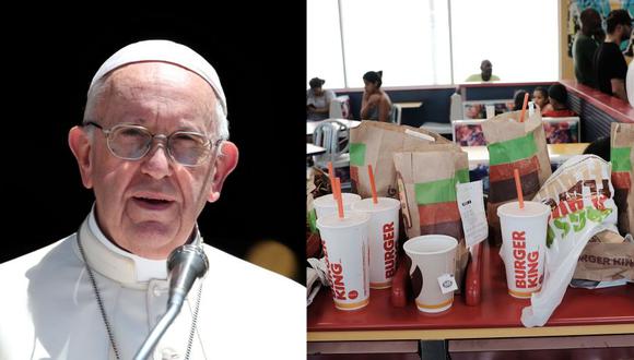 Papa Francisco pide que no se desperdicien las sobras de la comida. (Foto: AFP)