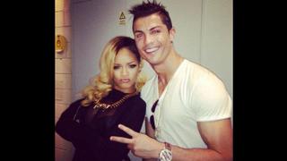 Cristiano Ronaldo es fanático de Rihanna y se tomó foto con ella