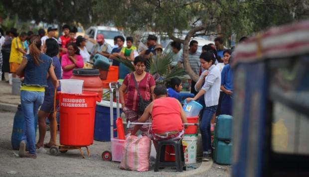 Sedapal afirma que el agua se restableció al 100% en SJL