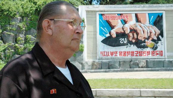 En 1962, James Joseph Dresnok cruzó la zona desmilitarizada que divide la península coreana, tras haber sido destinado a Corea del Sur. (Foto: AFP)