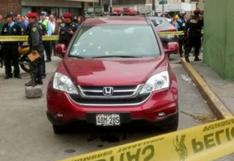 San Isidro: balacera por asalto de 'marcas' a empresario en Av. Arequipa
