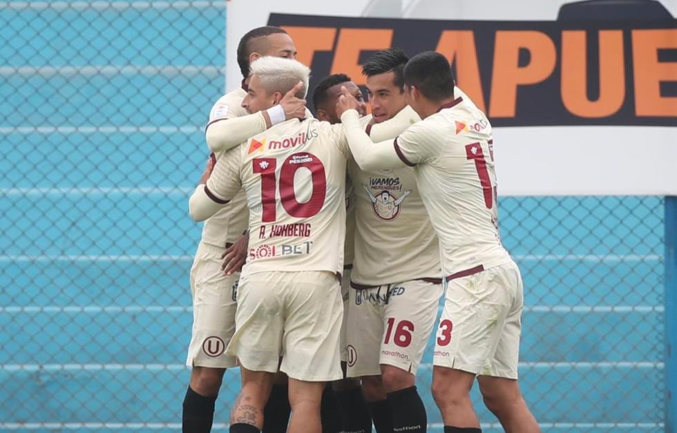 Universitario derrotó a San Martín y quedó a un punto del líder del Apertura de la Liga 1