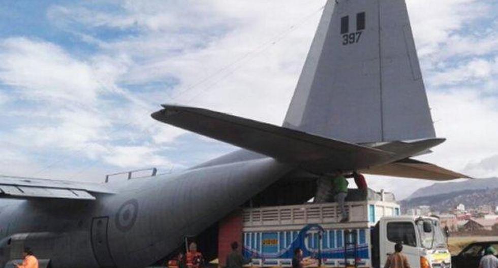 El Gobierno Peruano a través del Indeci y con apoyo de la Fuerza Aérea del Perú (FAP) movilizará más de 14 toneladas de bienes de ayuda humanitaria a Cuba. (Foto: Andina)