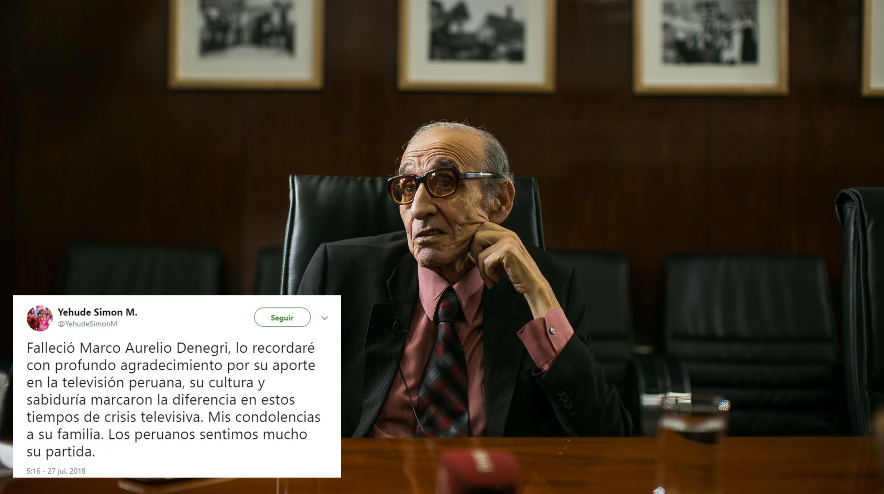Marco Aurelio Denegri (80) fue uno de los más destacados intelectuales peruanos. (Foto: El Comercio)